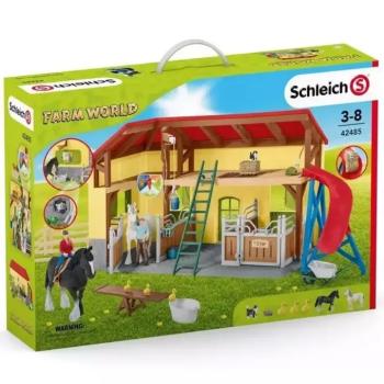 Schleich Farm World – Lóistálló játékszett (42485) kép