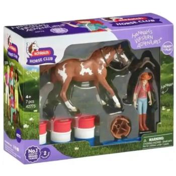 Schleich: Horse Club - Hannah Western kalandja (42775) kép