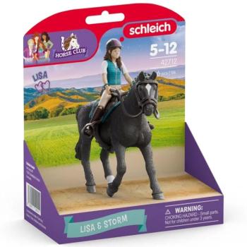 Schleich: Horse Club Lisa & Storm játékszett (42712) kép
