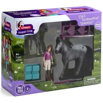 Schleich Horse Club: Lisa versenyedzése játékszett (42776) kép