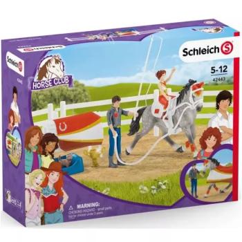 Schleich: Horse Club - Mia lovastorna játékszett (42443) kép