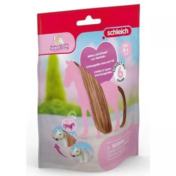 Schleich Horse Club: Sofia's Beauties - Csoki színű sörény és farok kiegészítő szett (42651) kép