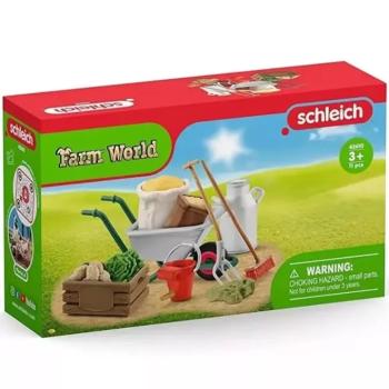 Schleich: Farm World - Istállógondozási kiegészítők (42610) kép