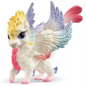 Schleich: Szivárvány sárkány bébi figura (70825) kép