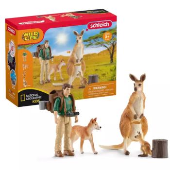 Schleich: Wild Life - Kenguru kaland figura szett (42550) kép