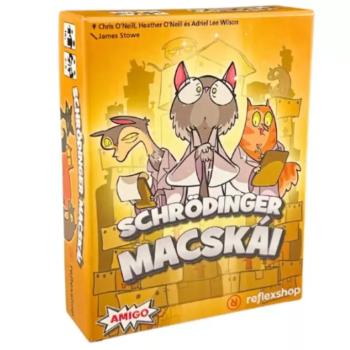 Schrödinger macskái társasjáték kép