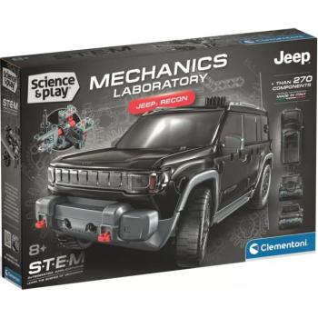 Science & Play: Mechanikai műhely – Jeep Recon építőkészlet - Clementoni kép