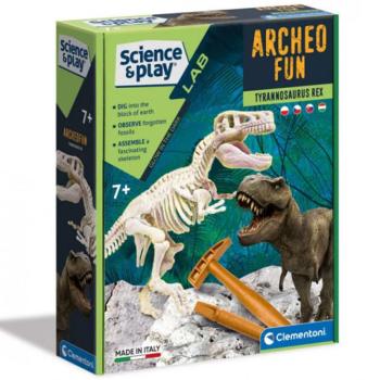 Science & Play: T-Rex fluoreszkáló régészeti készlet - Clementoni kép