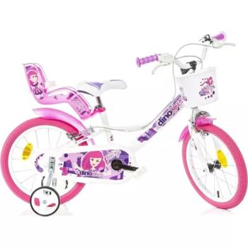 Sfera Fairy fehér bicikli 16-os méretben - Dino Bikes kerékpár kép