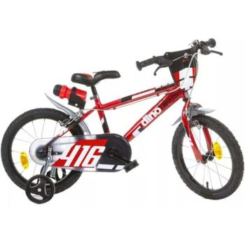 Sfera piros gyerek bicikli 16-os méretben - Dino Bikes kerékpár kép