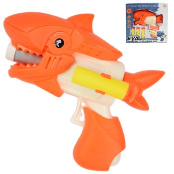 Shark Attack: Szivacslövő fegyver tölténnyel 13cm kép