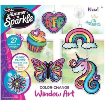 Shimmer'n Sparkle színváltós ablakdíszkészítő szet
