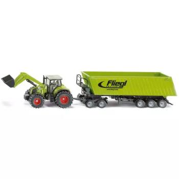 SIKU Claas traktor markolóval 1/50 kép