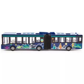 SIKU Kék városi csuklós busz 1/55
