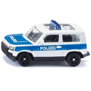SIKU Land Rover Defender Polizei terepjáró kisautó 1/55 kép