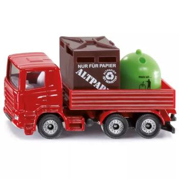 SIKU Scania szelektív kukásautó 1/87 kép