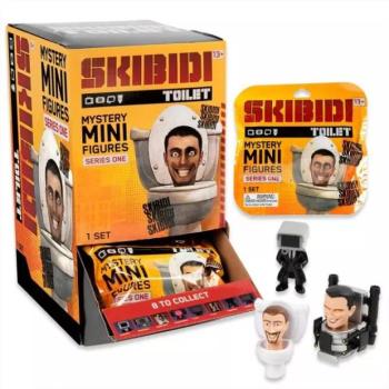Skibidi Toilet WC meglepetés minifigura szett 1db kép