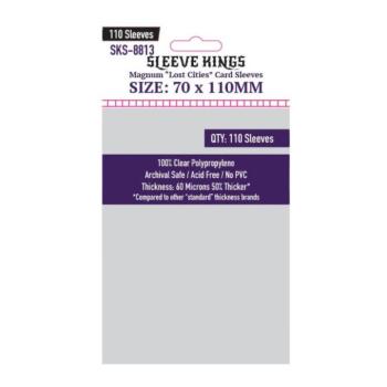 Sleeve Kings Magnum kártyavédő (110 db-os csomag) 70 x 110 mm kép