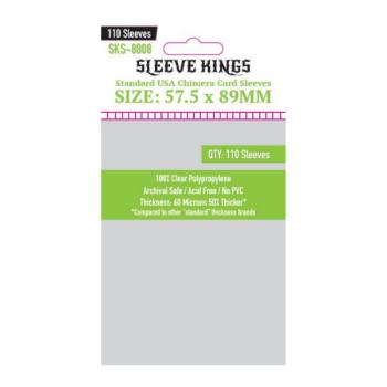 Sleeve Kings USA Chimera méretű kártyavédő (110 db-os csomag) 57.5 X 89 mm kép