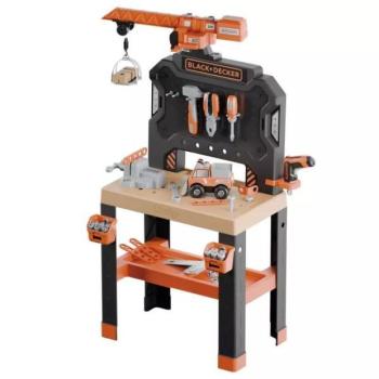 Smoby: Black and Decker szerelőasztal daruval kép