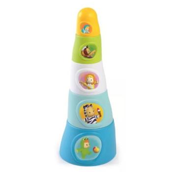 Smoby: Cotoons Happy Tower toronyépítő játék - kék kép