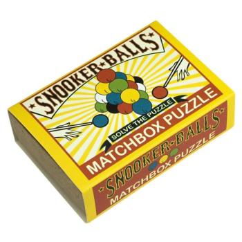 Snooker Balls Matchbox Professor Puzzle ördöglakat kép