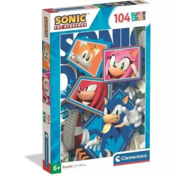 Sonic 104db-os supercolor puzzle - Clementoni kép