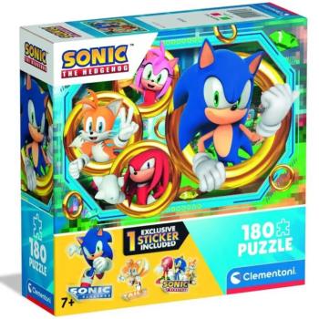 Sonic, a sündisznó 180 darabos puzzle - Clementoni kép