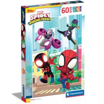 Spidey és csodálatos barátai 60db-os maxi supercolor puzzle - Clementoni kép