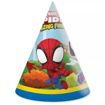 Spidey party kalap 6db-os szett kép