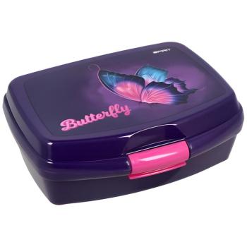 Spirit: Butterfly pillangós uzsonnás doboz 550ml 16,8x13,5x6,5cm kép