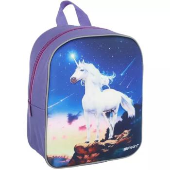 Spirit: Egyszarvú 3D mintás ovis lekerekített hátizsák 30x25x12cm kép