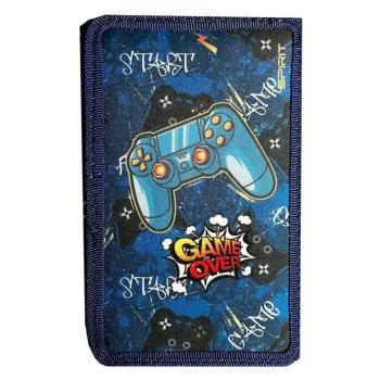 Spirit: Game Over gamer mintás három szintes töltött tolltartó 28db-os kép