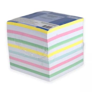 Spirit: Jegyzettömb színes és fehér 900 lapos 9x9x9cm kép