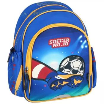 Spirit: Soccer NO.10 focis lekerekített iskolatáska, hátizsák 24x13x31cm kép