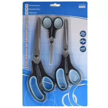 Spirit: Soft Grip 3 db-os olló szett kép