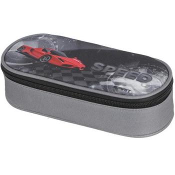 Spirit: Speed sportkocsi mintás ovális tolltartó 20x10x6cm kép