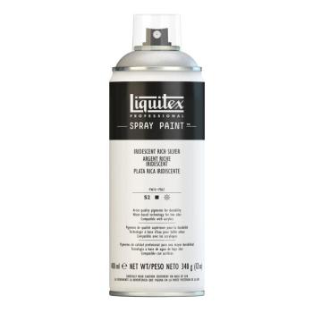 Spray festék ezüst 400ml Liquitex