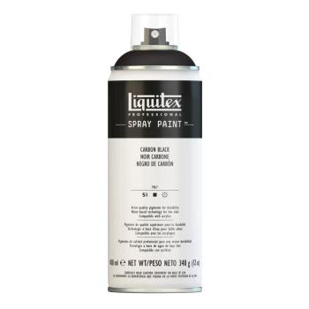 Spray festék fekete 400ml Liquitex kép