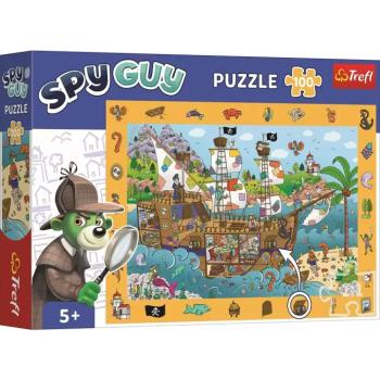 Spy Guy 100db-os puzzle Kalózhajó - Trefl kép