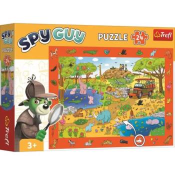 Spy Guy 24db-os puzzle Szafari - Trefl kép