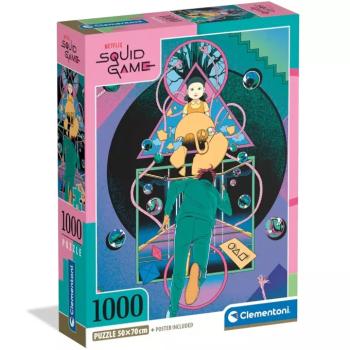 Squid Game 2: Nyerd meg az életed 1000db-os puzzle - Clementoni kép