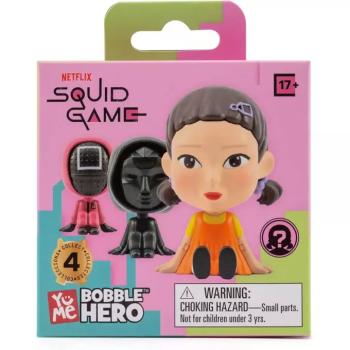 Squid Game Bobble Hero meglepetés mini figura 8cm kép