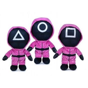 Squid Game: Őr plüssfigura - 28 cm, többféle kép
