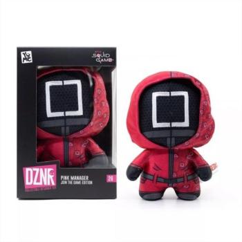 Squid Game DZNR Masked manager plüss figura Join the Game kiadás 18cm kép