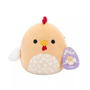 Squishmallows: Rutie, a kiskakas virágos hassal - 20 cm kép