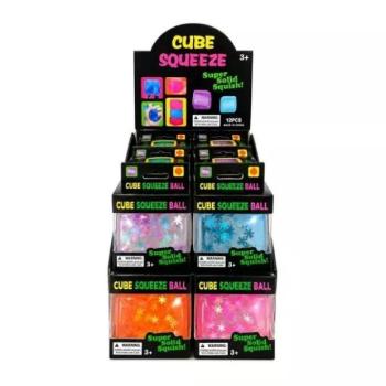 Squishy Cube-Nyomkodható kocka többféle kép