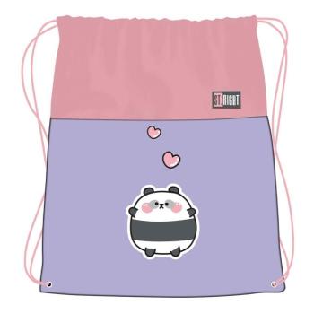 St.Right Happy Panda tornazsák, sportzsák 43x34cm kép