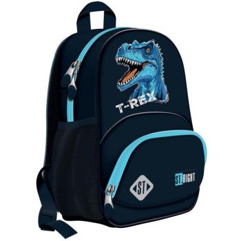 St.Right Kék T-Rex mintás iskolatáska, hátizsák BP70 32x22x11,5cm kép