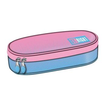 St.Right Pink Blue Gradient ovális tolltartó PC01 23x9,5x6cm kép